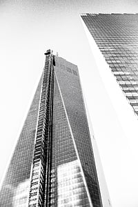 üks maailma kaubanduskeskus, New york, pilvelõhkuja, Tower, Manhattan, Ameerika Ühendriigid, riiklike