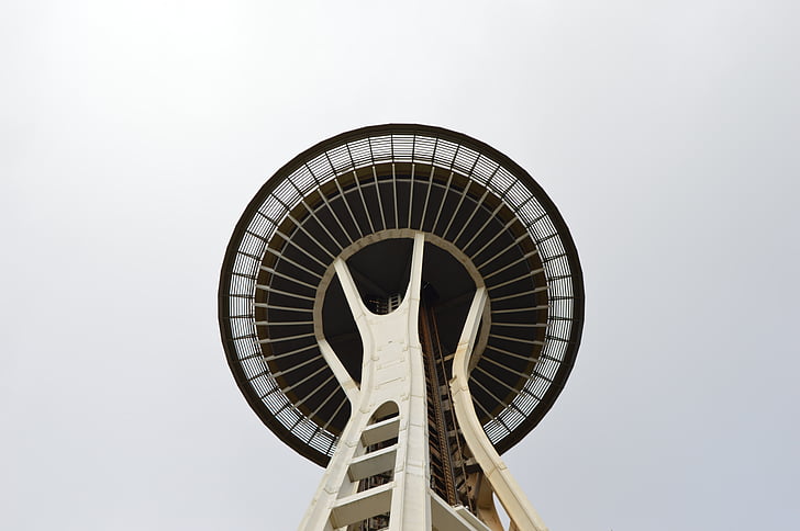 seattle, tower, space needle, architecture
