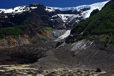 Helado, congelados, hielo, frío, Patagonia, Argentina, Río Limay