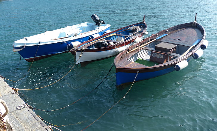 fishing boats, port, porto venere