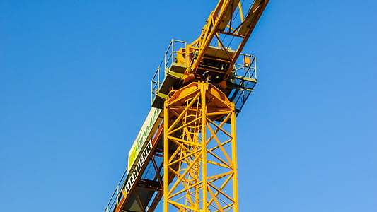 Crane, lyft, konstruktion, tunga, maskin, utveckling, ingenjörsvetenskap