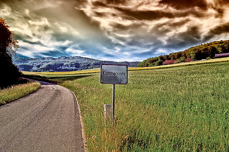 kammersrohr, Schweiz, Landschaft, landschaftlich reizvolle, HDR, Himmel, Wolken