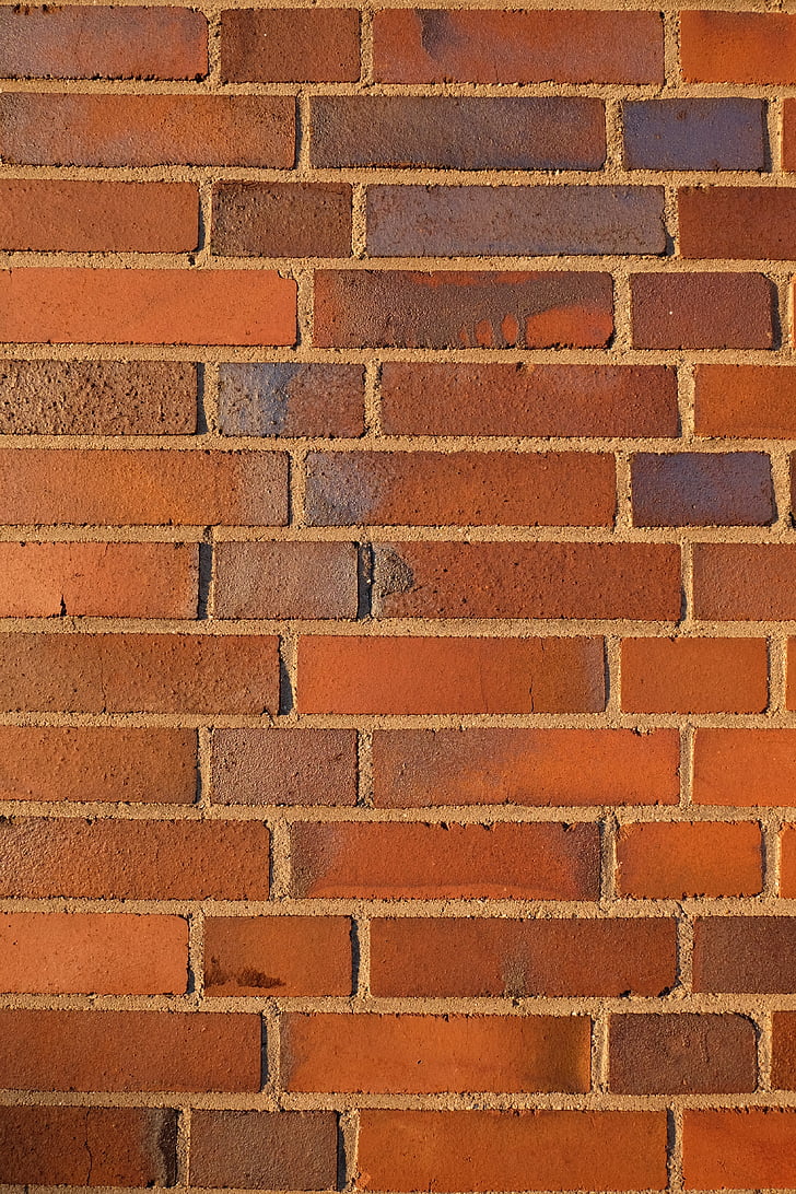 væg, mursten, baggrunde, murstensvæg, rød, mønster, Wall - bygning funktion