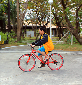 bisikleti, Bisiklet, Bisiklete binme, eğlenceli, keyfini çıkarın, mutlu, Çocuk