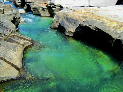 Kênh đào, nước, dòng, Hồ bơi, rõ ràng, màu xanh lá cây, Thiên nhiên
