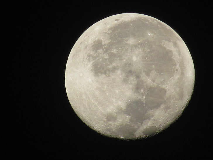 moon, space, nature