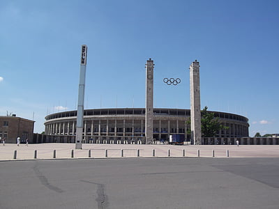 Олимпийский стадион, Олимпиада, Берлин, Спорт, виды спорта, Олимпийские игры