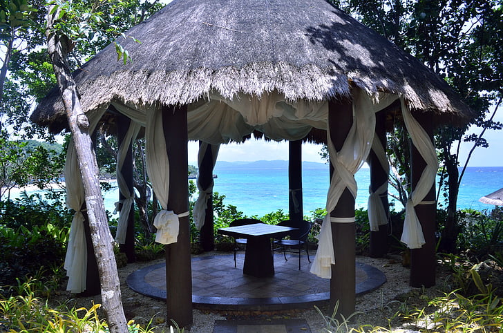 Cabana de platja, Cabana, romàntic, cabina millor veure, Mar, vacances, l'estiu