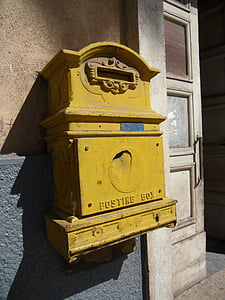příspěvek, Eritrea, Asmara, pošta, poštovní schránka, poštovní úřad