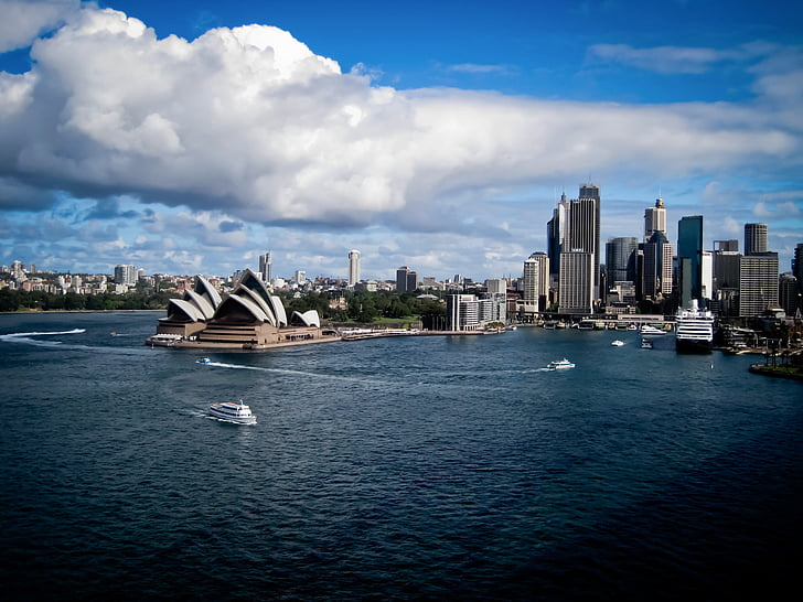 Sydney, Panoráma města, malebný, cestování, cíl, Geografie, symbol