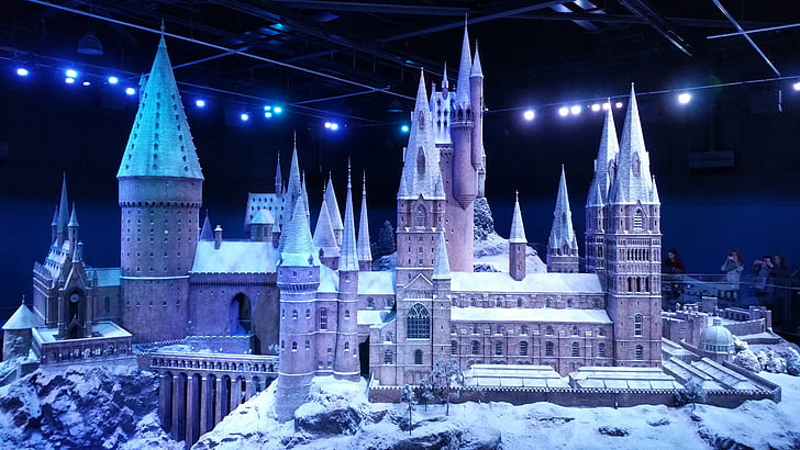 Harry potter, Warner bros, Warner studio, Harry potter studio, Hogwarts, Hogwarts slott, Hogwarts diorama