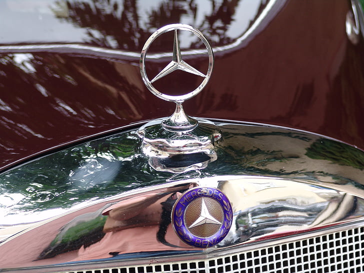 Mercedes, stjärnigt, Oldtimer