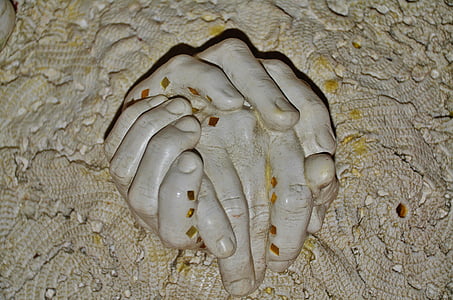 hands, stone, carving, architecture, old, carved, sculpture