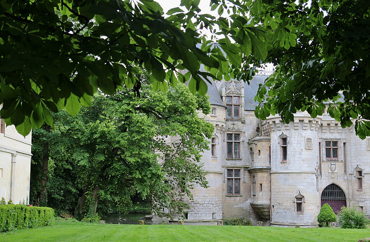 château de vigny, facade, france, north, architecture, history, outdoors