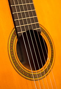 Guitarra, guitarra clásica, música, instrumento, musical, acústico, Español