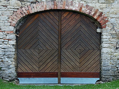 cíl, Brána, dřevo, stodola