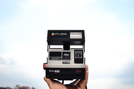 Polaroid, kamera, Intuityvioji paieška, fotografija, filmas, senas, Polaroid rėmo