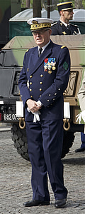Адмірал, Едуард guillaud, французька, армія, солдат, рівномірний, військові