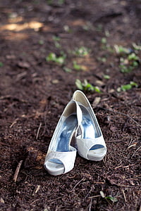 Schuh erschossen, Schuhe, Hochzeitsschuhe, Braut-heels, Schuh, Mode, paar