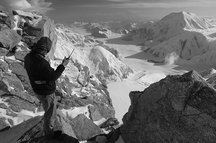 peisaj, alpinism, Ranger, tabara de înaltă, radio, walkie talkie, comunicare