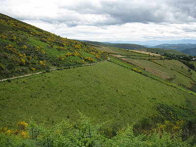 krajobraz, Galicja, Ascent, piedrafita