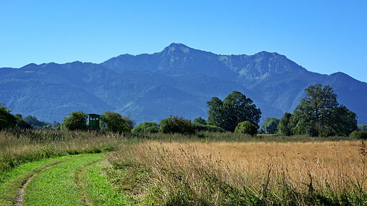 maastik, Bavaria, Chiemgau, mäed, loodus, Saksamaa, Holiday