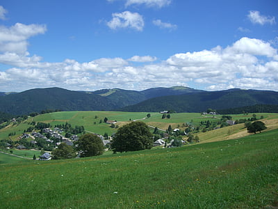 hofsgrund, Schwarzwald, Feldberg, Wolken