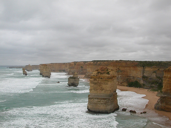 dvylika apaštalų, Australija, didelis vandenynas kelių