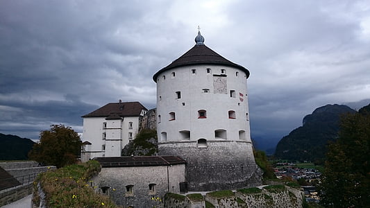 Kufstein, slottet, Østerrike
