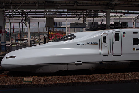 Shinkansen, водещ символ, влак, железопътните, пътуване, Транспорт, железопътен транспорт
