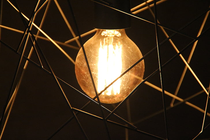 žárovka, osvětlení, náhradní lampa, dekorativní lampa, světlo