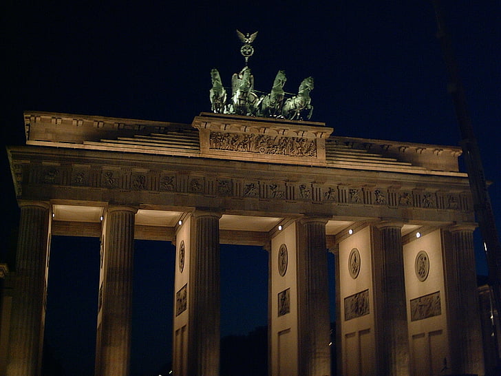 Brandenburg, mål, Berlin, Brandenburg gate