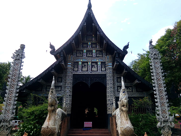 templis, baznīca, kapela, klosteri, Chiangmai, Taizeme, Budisms
