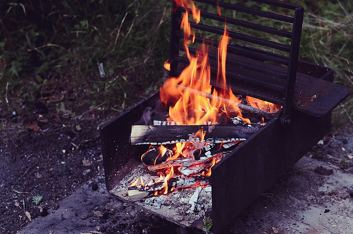 пепел, Барбекю, Bonfire, лагерен огън, въглища, огън, камина