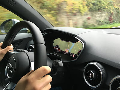 Audi, TT, cockpit virtuel, Auto, véhicule, automobile