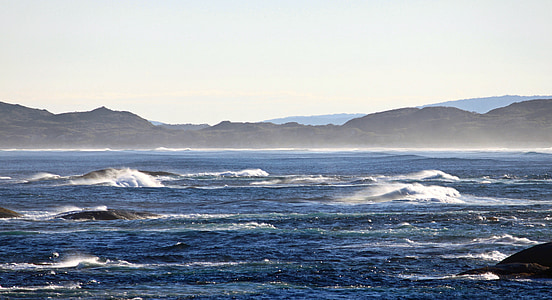 nước, phun, Úc, làn sóng, khuynh hướng tạo bọt, tiêm, Đại dương