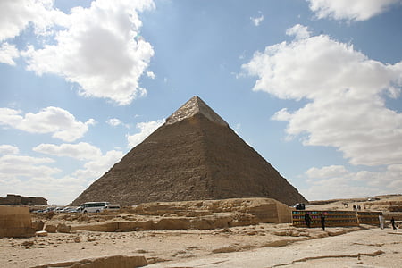 pyramid, egypt, africa, desert, history, cairo