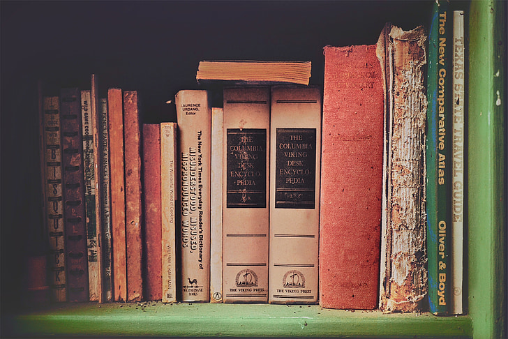 knjige, enciklopedija, polica, knjiga, knjižnica, književnost, knjižne police