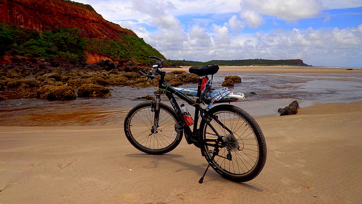 velosipēds, pludmale, cikls tūrisma, Lucena, miriri, MONTAIN velosipēds, velosipēdu