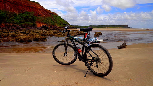bike, beach, cycle tourism, lucena, miriri, montain bike, bicycle