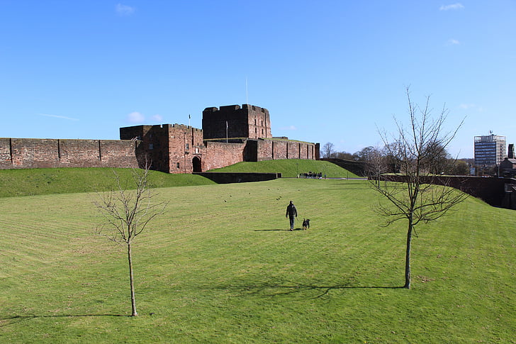 Carlisle, slottet, Cumbria, historie