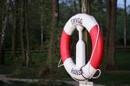 Rettungsring, Rettung, nicht, Schutz, rot, Wasserrettung, Nichtschwimmer