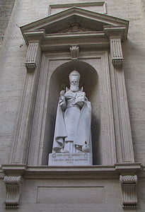 vatican, st peter's basilica, statue, rome