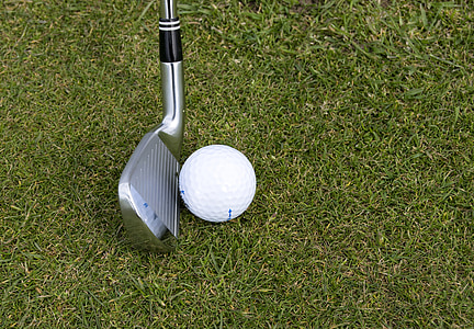 golf, ball, golf club, grass, sport, golfing, game