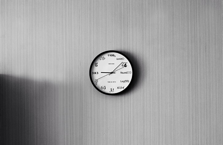 rellotge, temps, paret, rellotge de paret, veure, no hi ha persones, l'interior