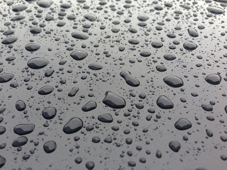 drops, rain, water