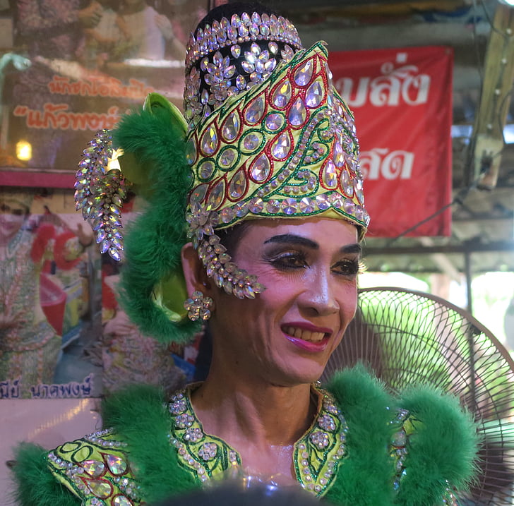 Ladyboy, transvestita, thajčina, zženštilý muž
