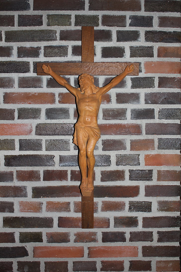 crucifix, églises, Kyrka, Suède, photographié, religion, foi