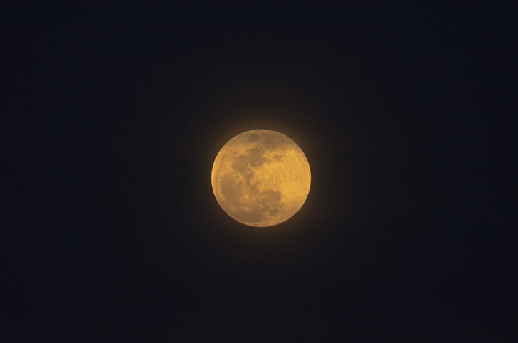 moon, full moon, night sky, night, moonlight, night with a full moon, astronomy