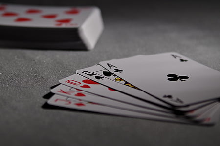 Poker, Podul, joc, Ace, talie, cazinou, jocuri de noroc